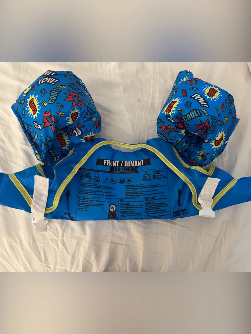 US coast guard certified child swim vest age 2-5